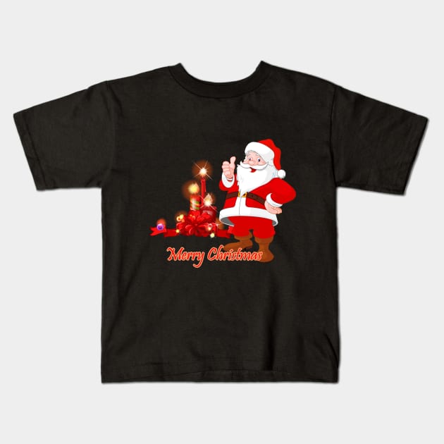 christmas172 Kids T-Shirt by dezhta